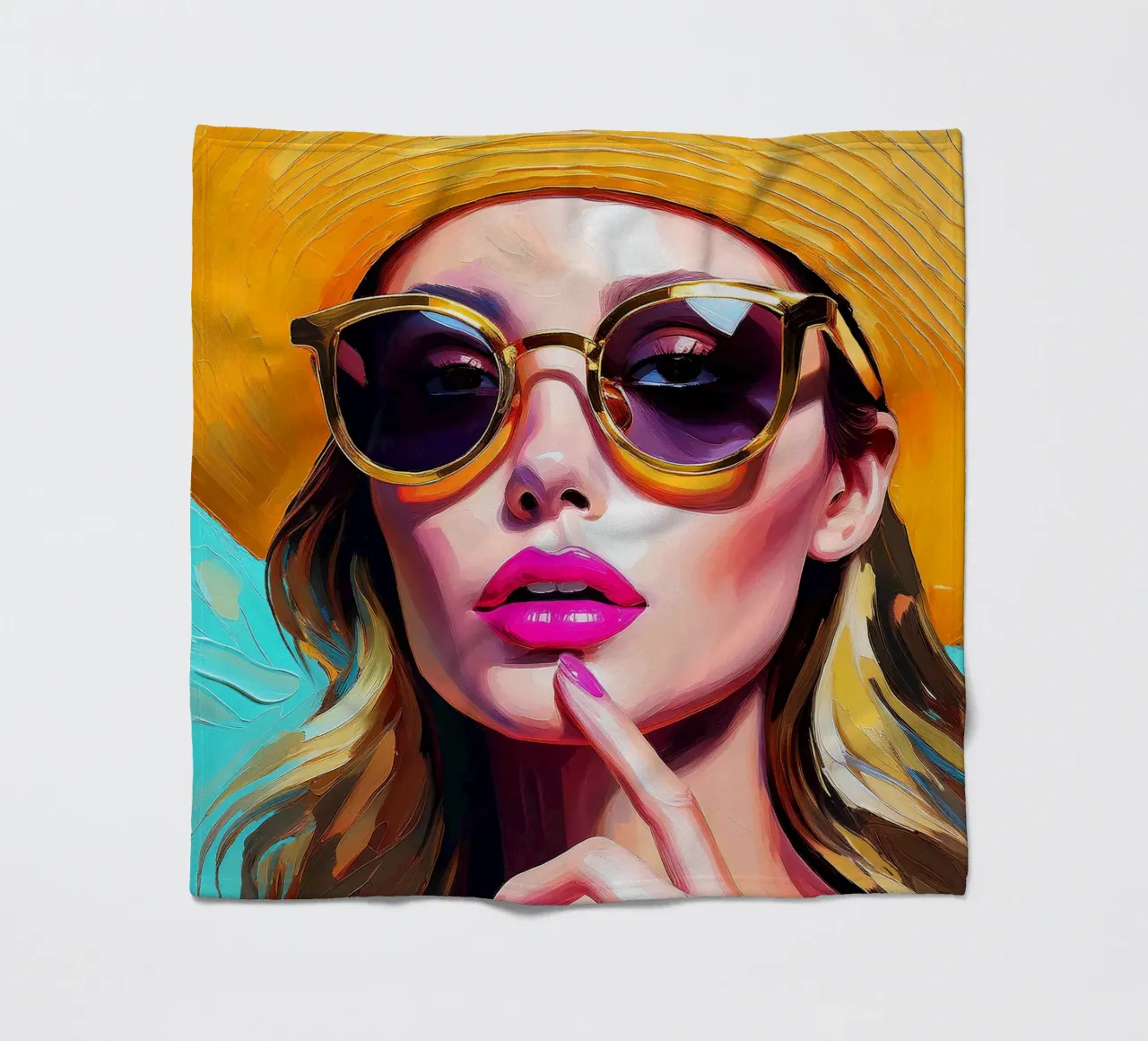 Occhiali da sole donna 2 coperta in pile da Take Your Art BV