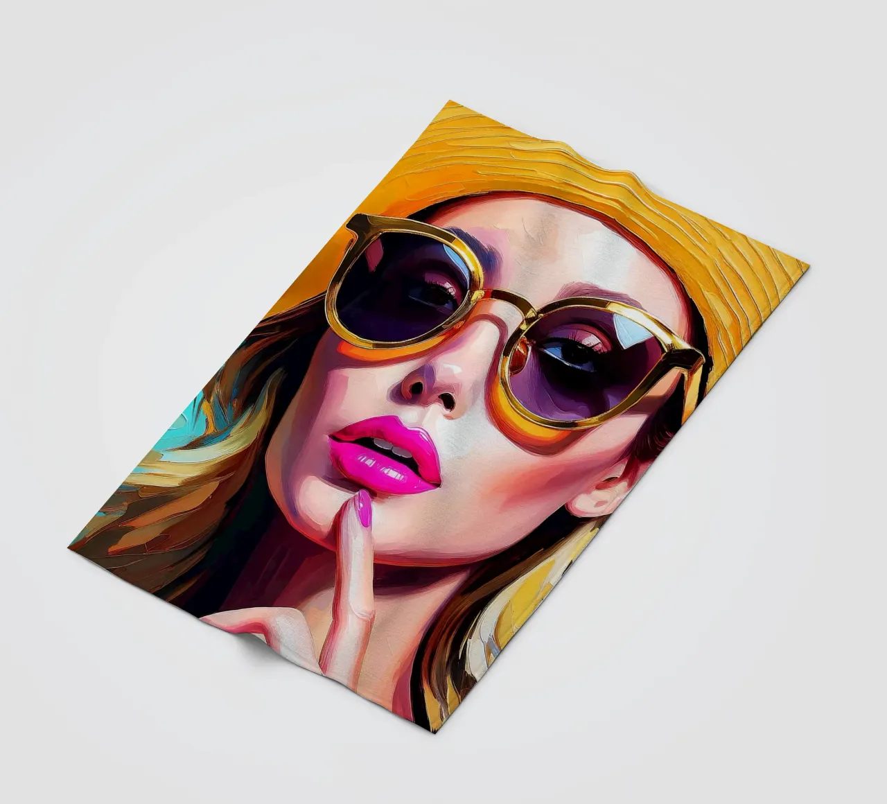 Occhiali da sole donna 2 coperta in pile da Take Your Art BV