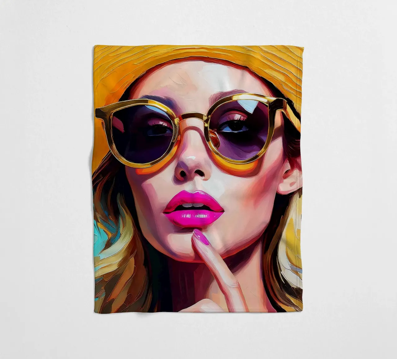 Occhiali da sole donna 2 coperta in pile da Take Your Art BV