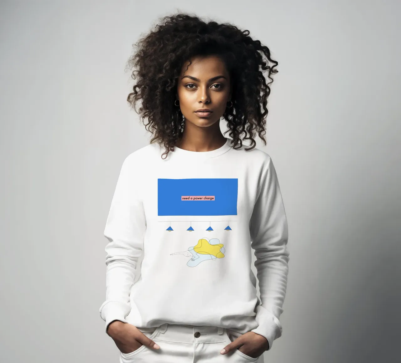 need a power charge felpa da natural neutral