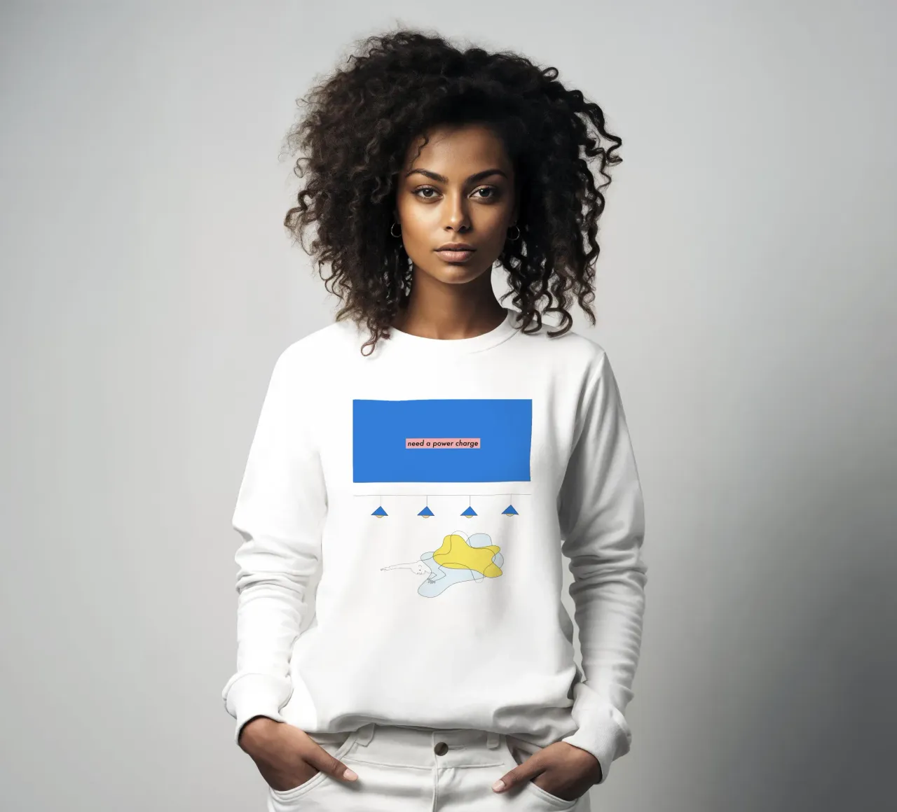 need a power charge felpa da natural neutral