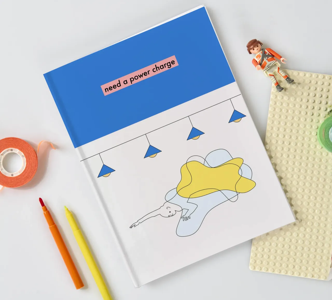 need a power charge notebook by natural neutral