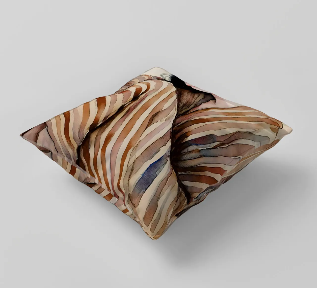 Donna in pigiama 1 cuscino da Take Your Art BV