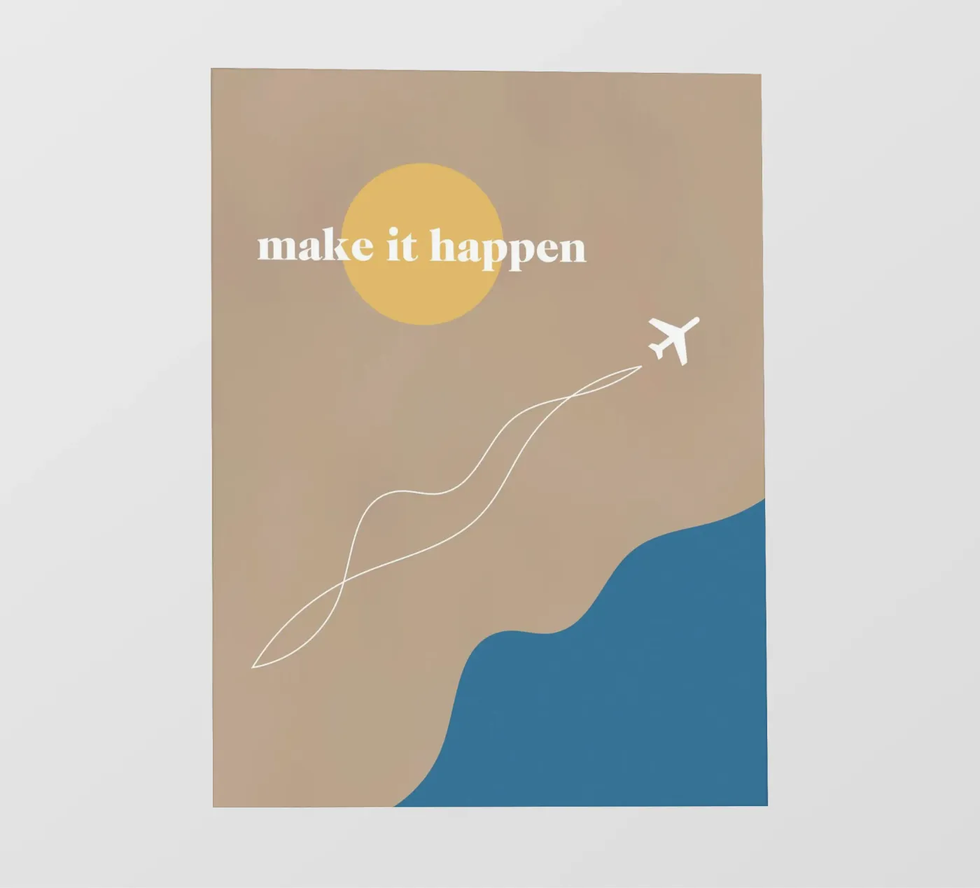 make it happen backlit folie van natural neutral