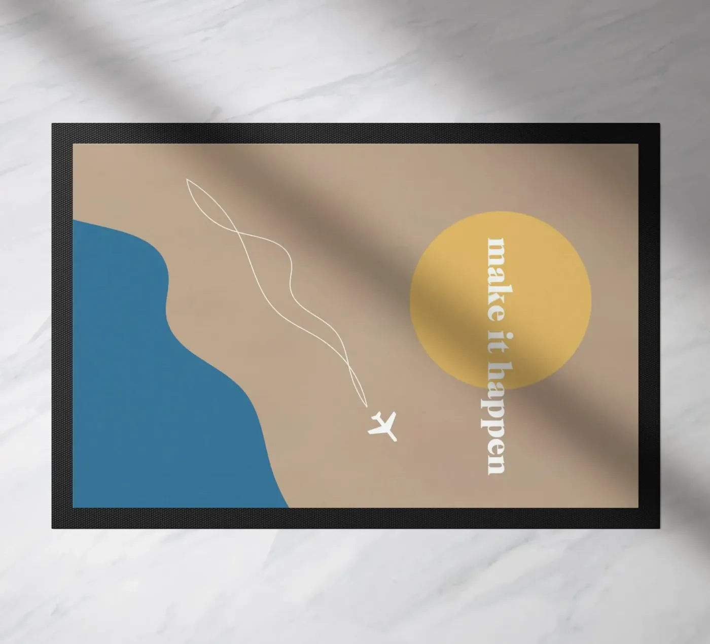 make it happen paillasson de natural neutral