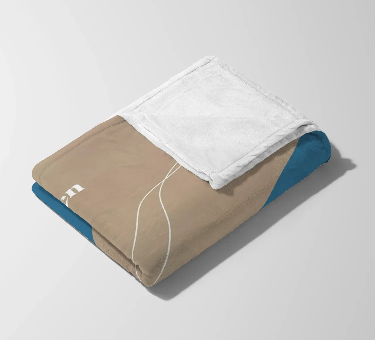 make it happen Fleecedecke von natural neutral