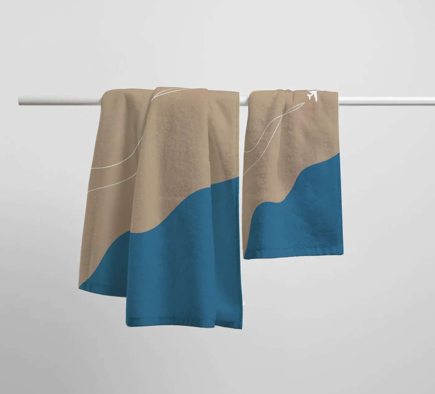 make it happen towel by natural neutral