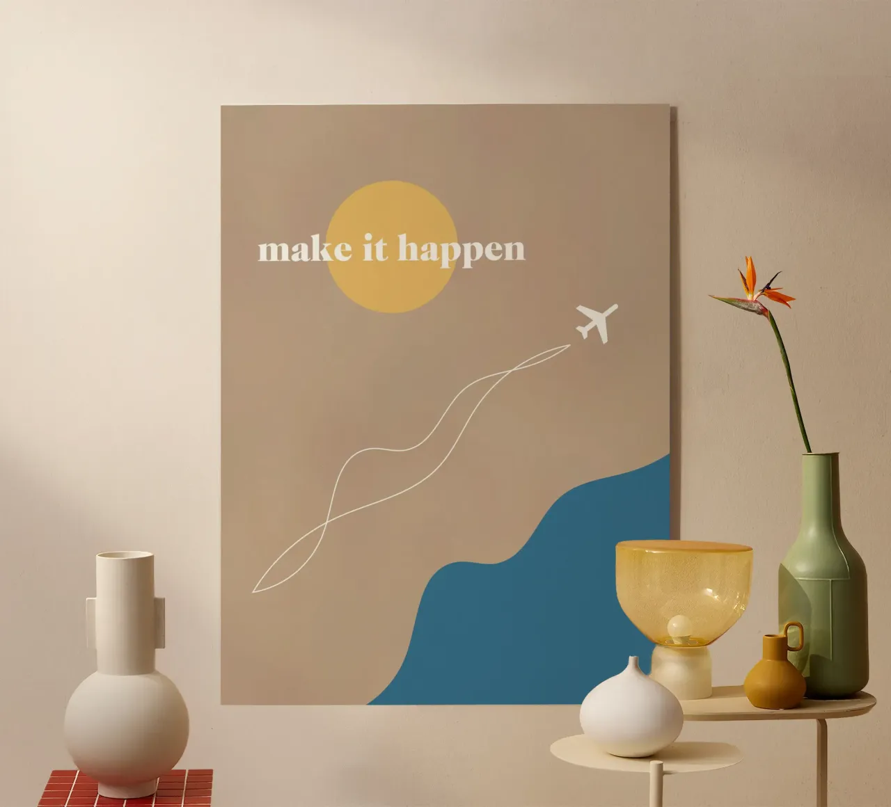 make it happen plexiglass da natural neutral