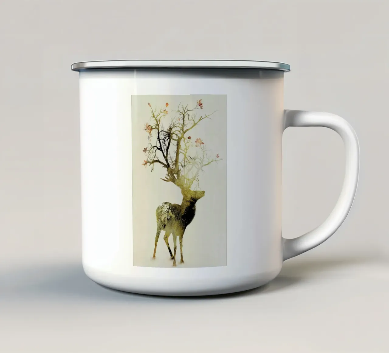 Autumn taza de esmalte de Dániel Taylor