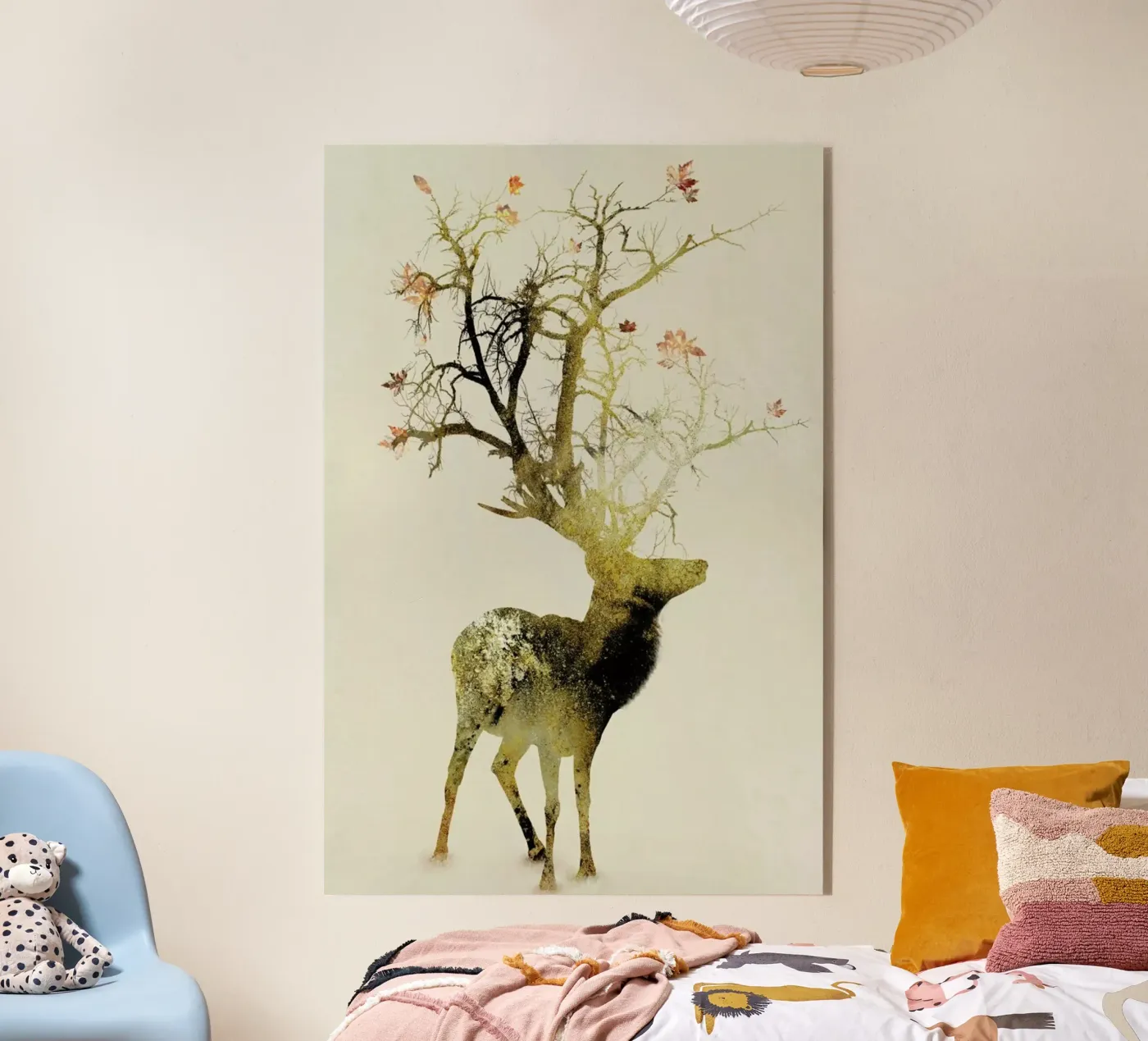 Autumn acryl van Dániel Taylor