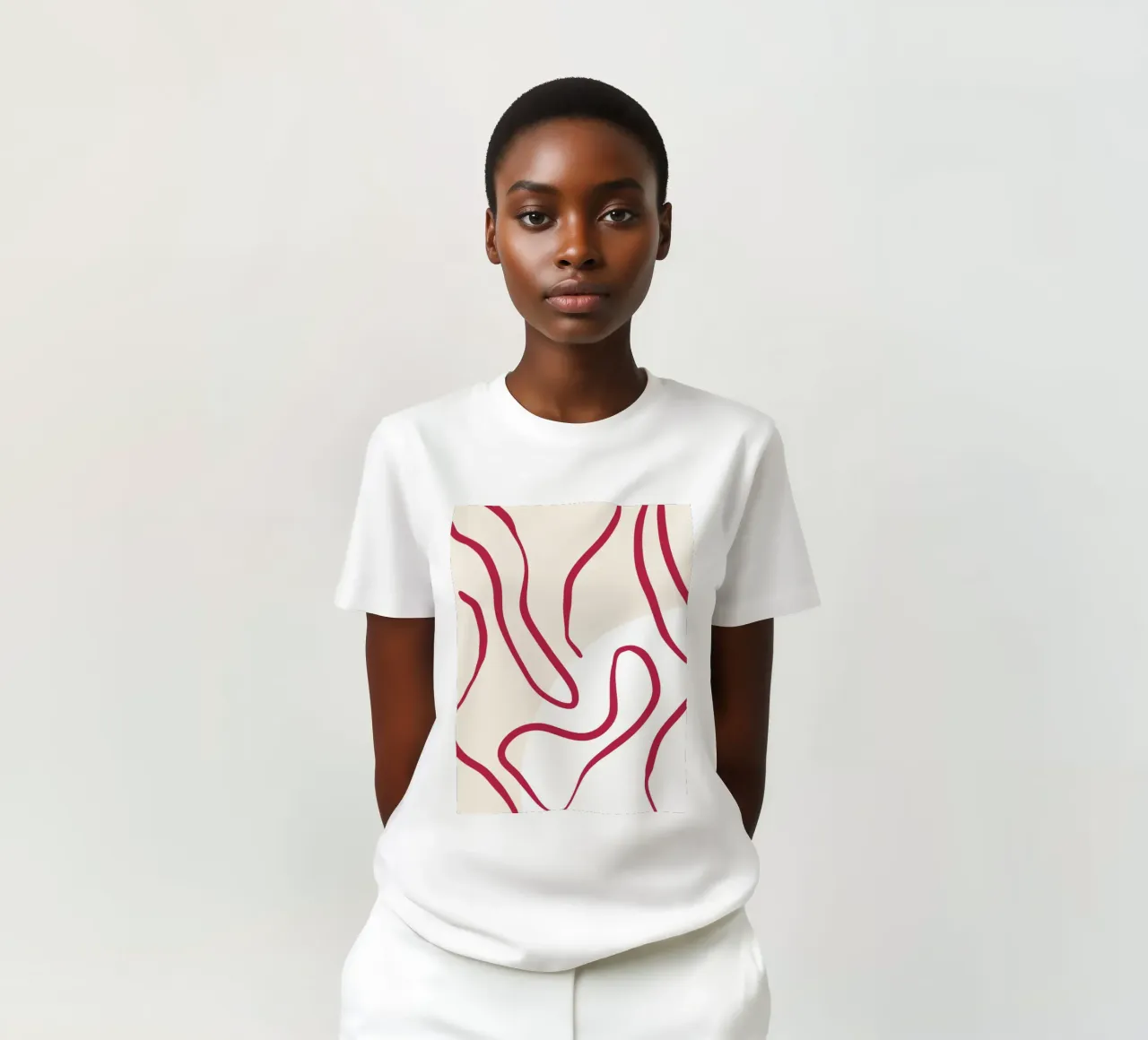 Red Lines t-shirt da treechild