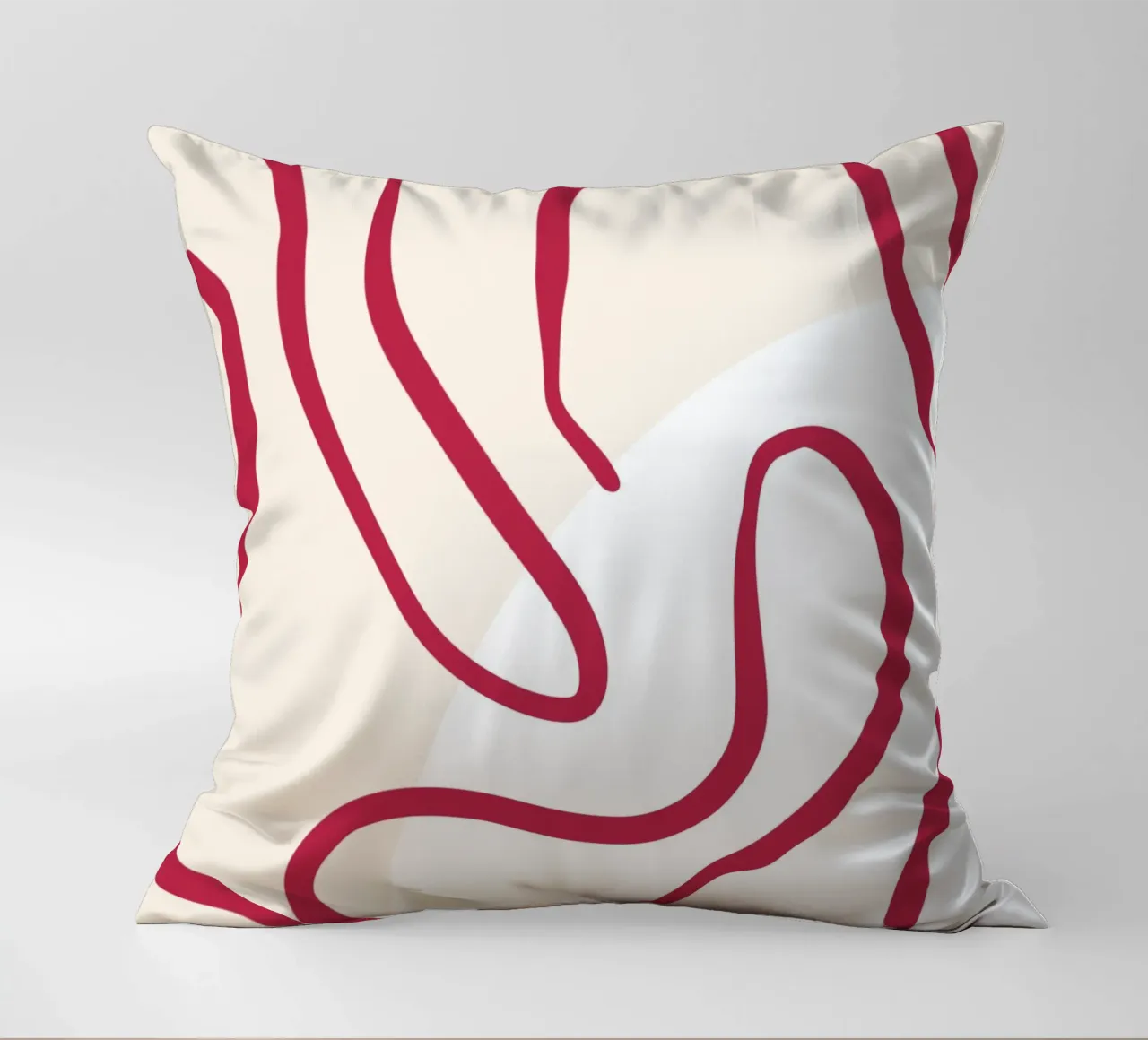 Red Lines cuscino da treechild