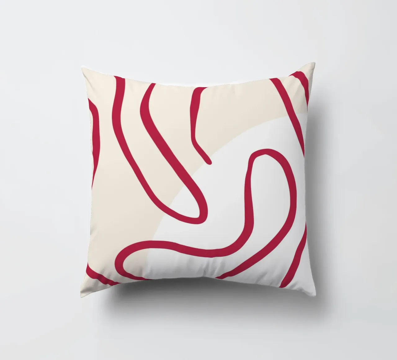 Red Lines cuscino da treechild