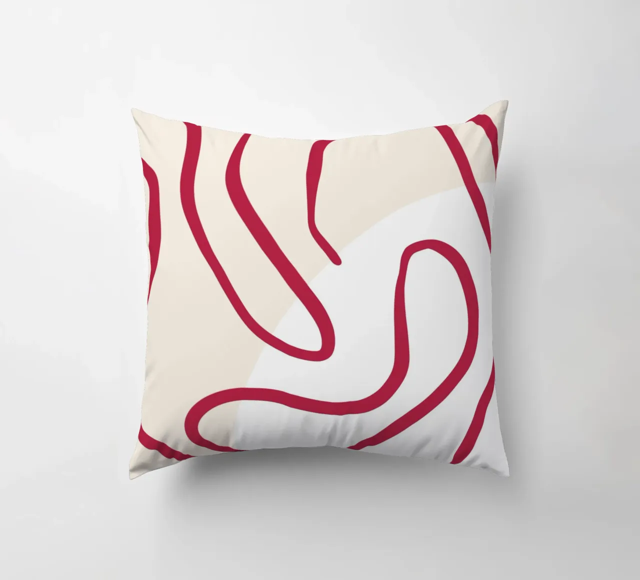 Red Lines cuscino da treechild