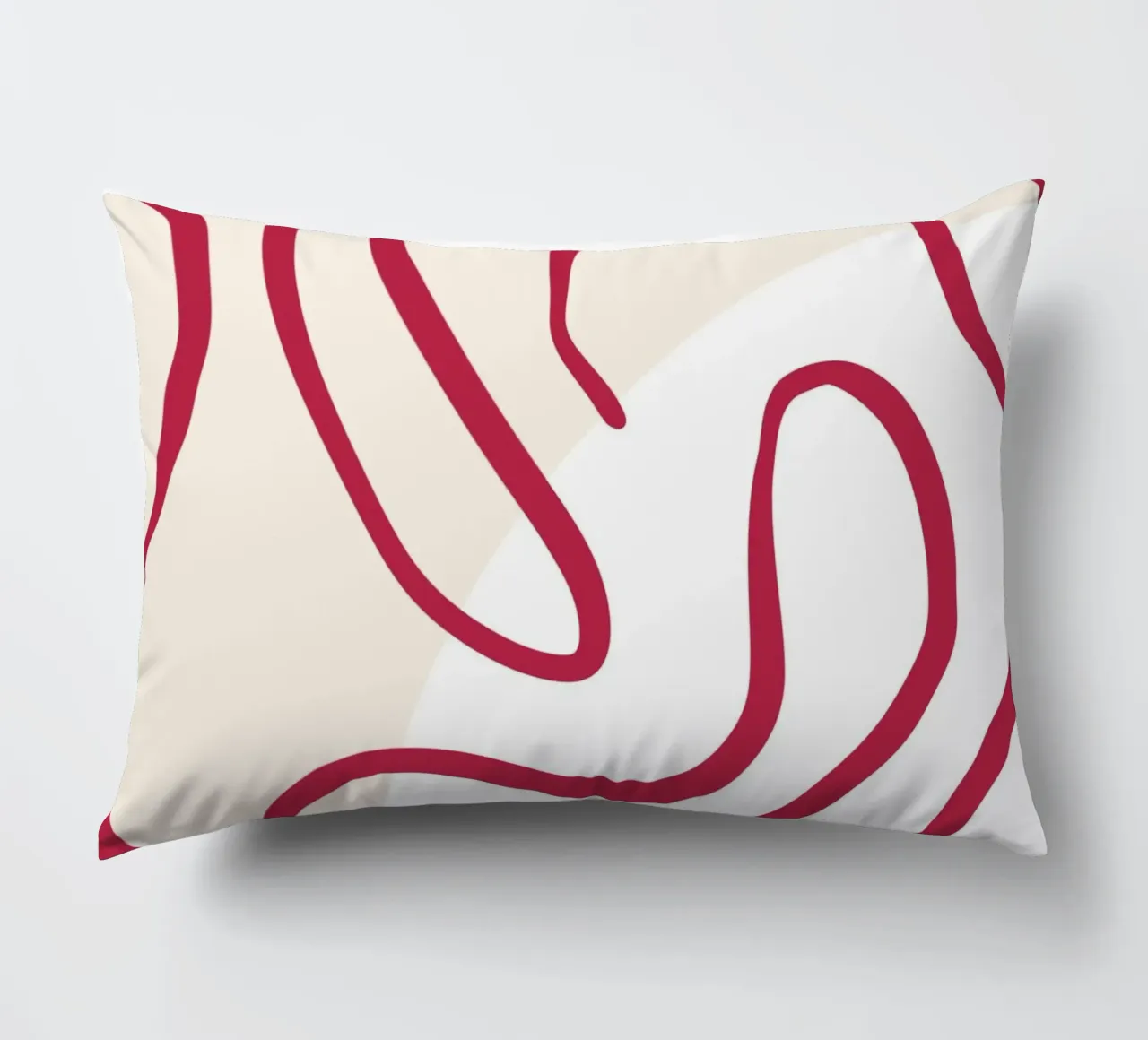 Red Lines cuscino da treechild