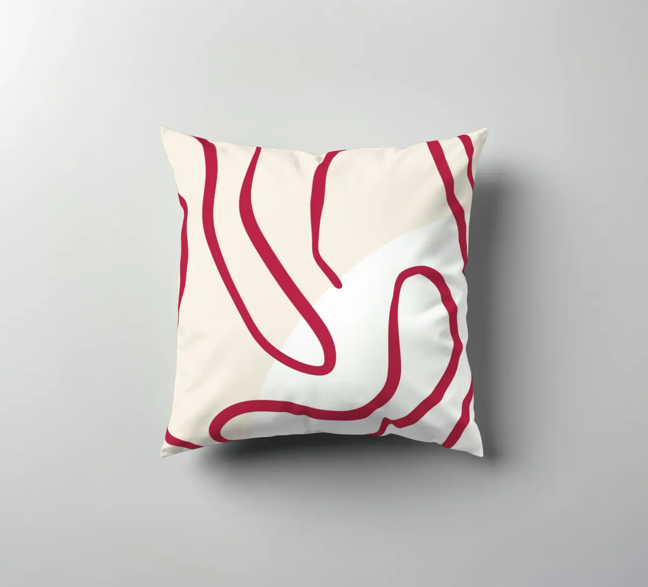 Red Lines cuscino da treechild