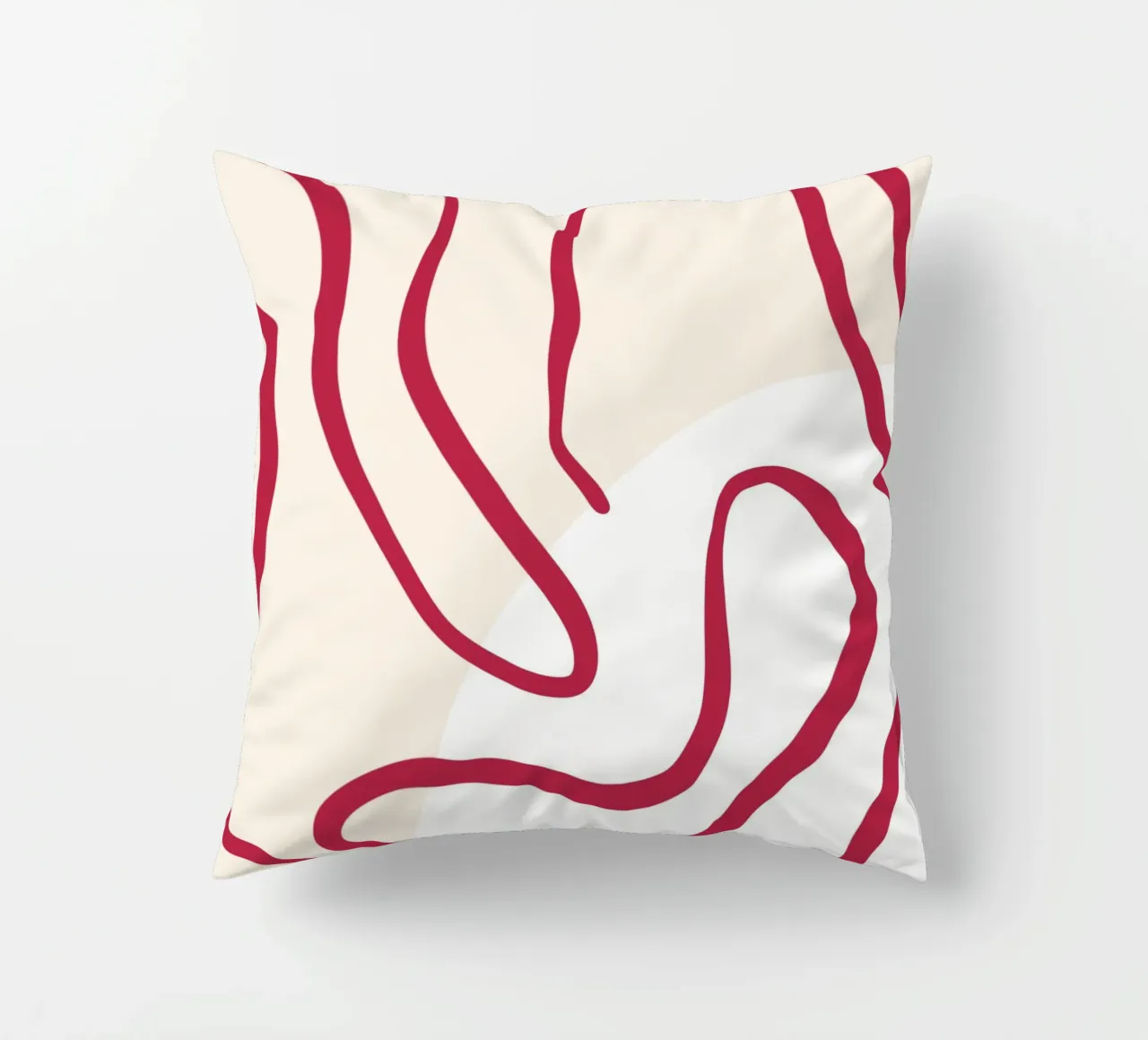 Red Lines cuscino da treechild