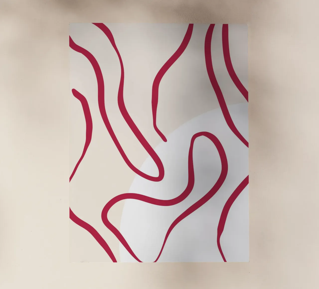 Red Lines pellicola backlit da treechild