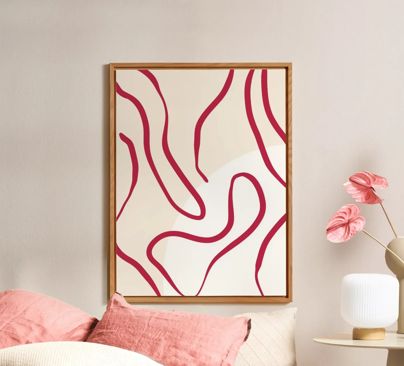 Red Lines alluminio dibond da treechild