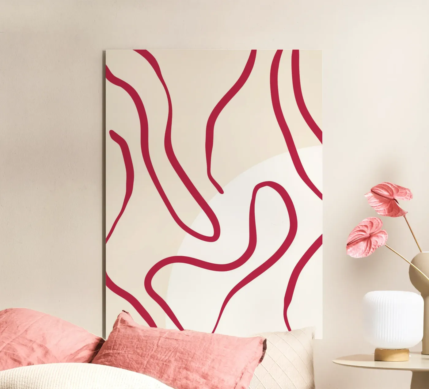 Red Lines alluminio dibond da treechild