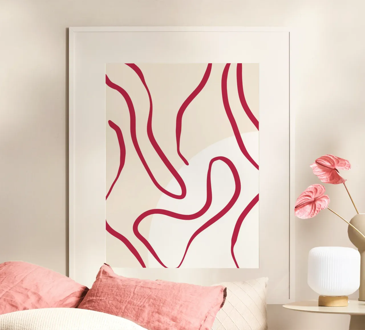 Red Lines carta hahnemühle da treechild