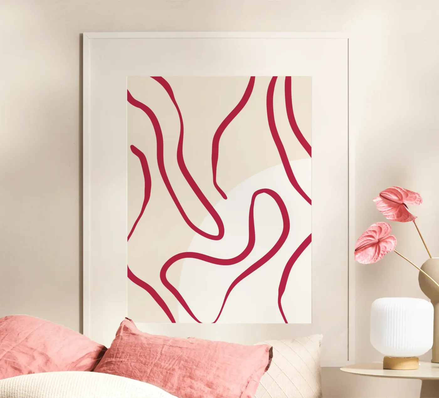 Red Lines poster da treechild