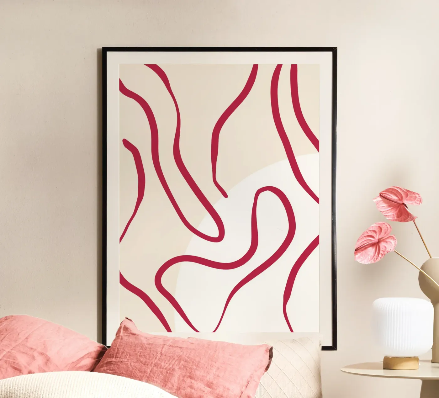 Red Lines poster da treechild