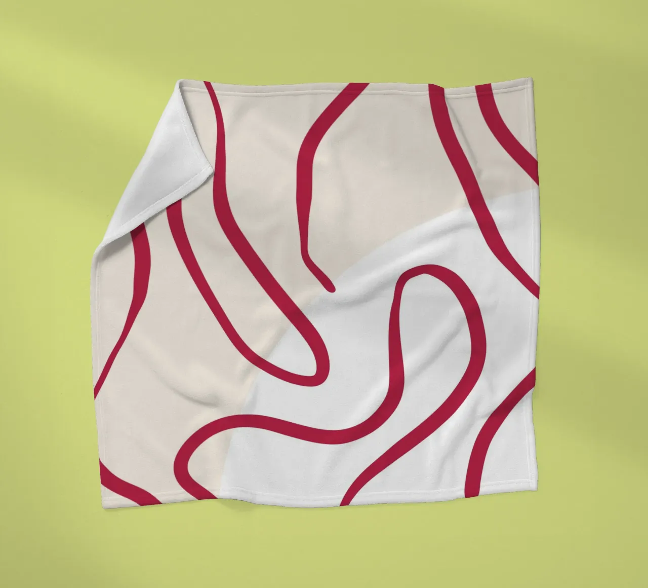 Red Lines coperta in pile da treechild