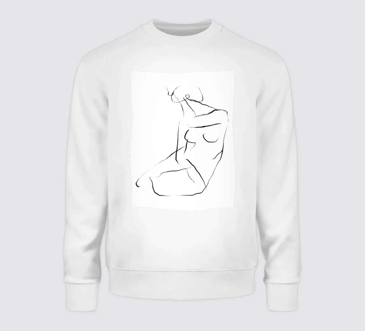 Simple Body Lines felpa da treechild