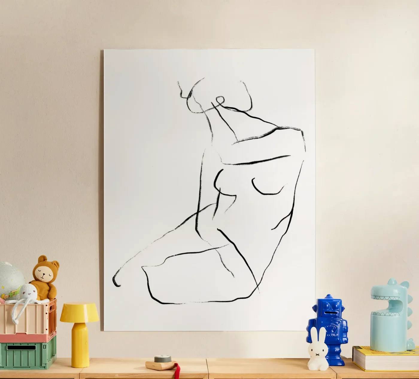 Simple Body Lines plexiglas de treechild