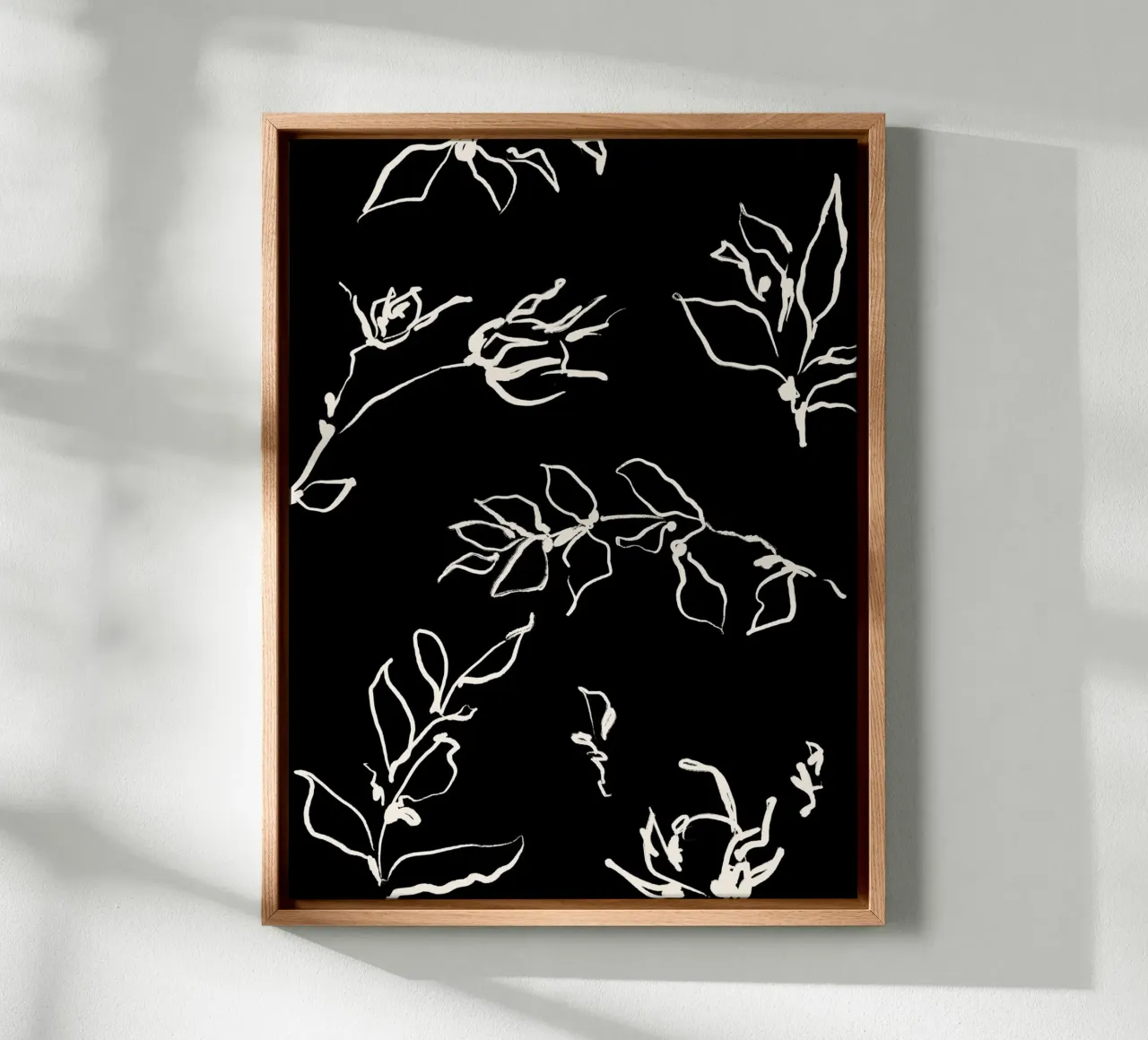 Vie Simple No 137 tela con Cornice a cassetta da treechild