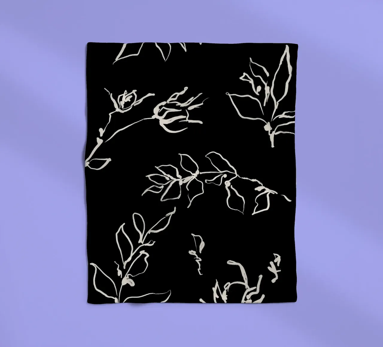 Vie Simple No 137 coperta in pile da treechild