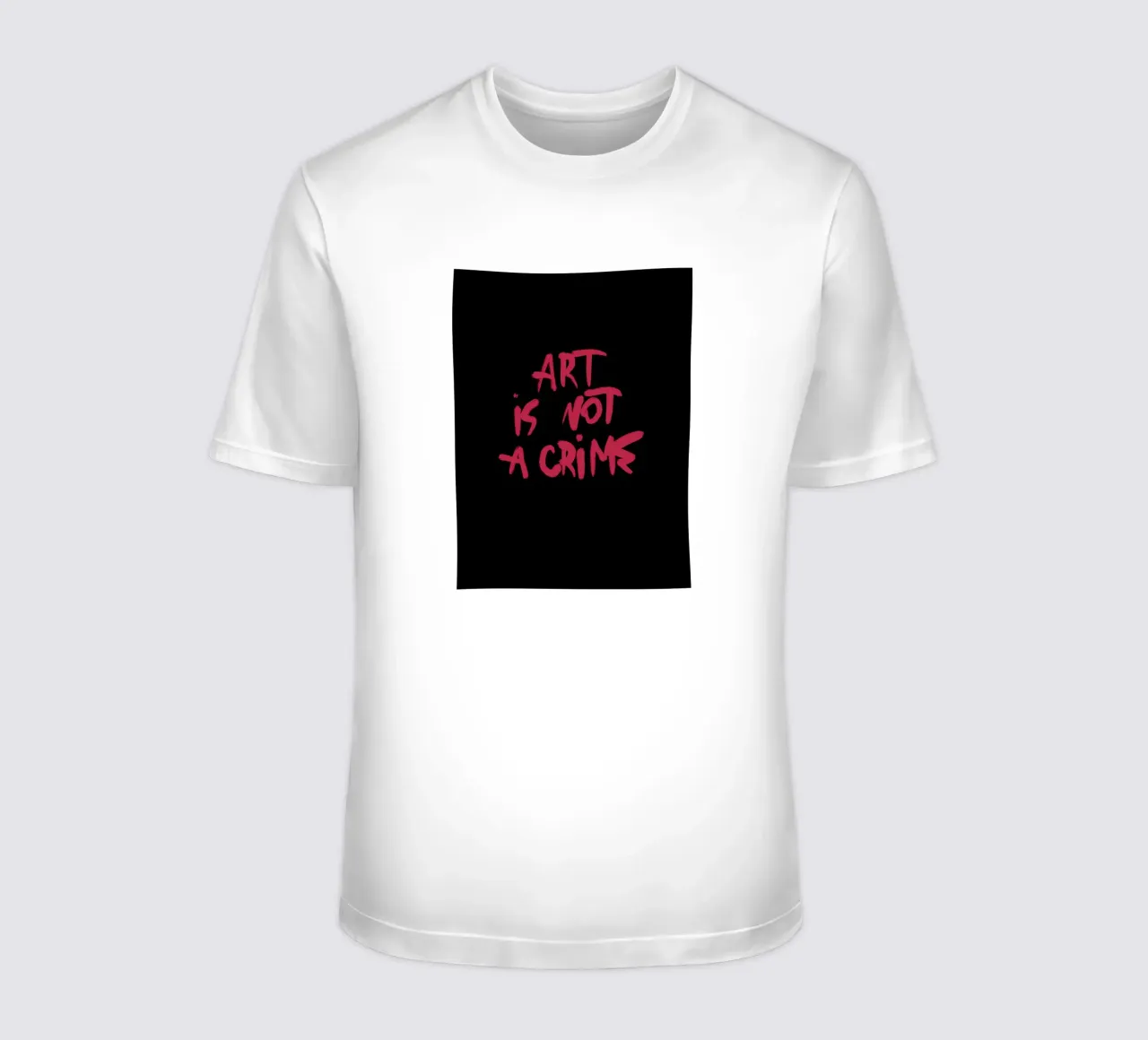 Art Is Not A Crime t-shirt by treechild