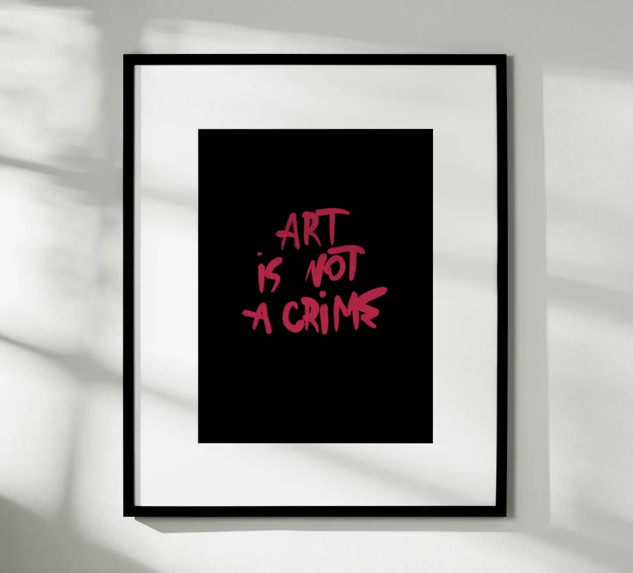 Art Is Not A Crime hahnemühle de treechild
