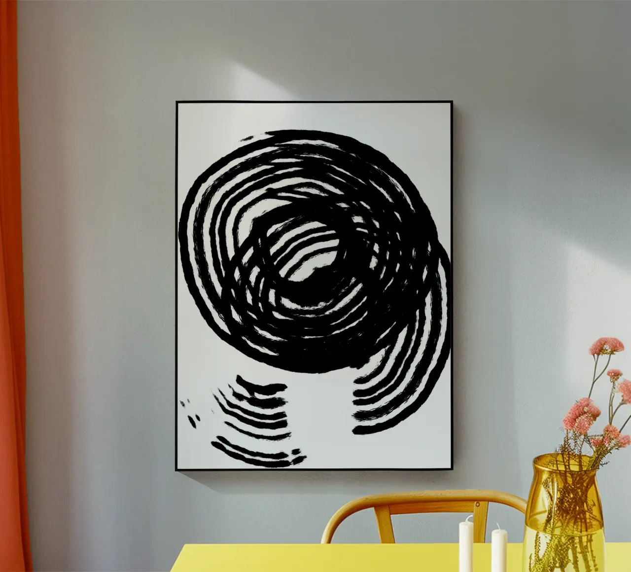 Scratched Circles plexiglass da treechild