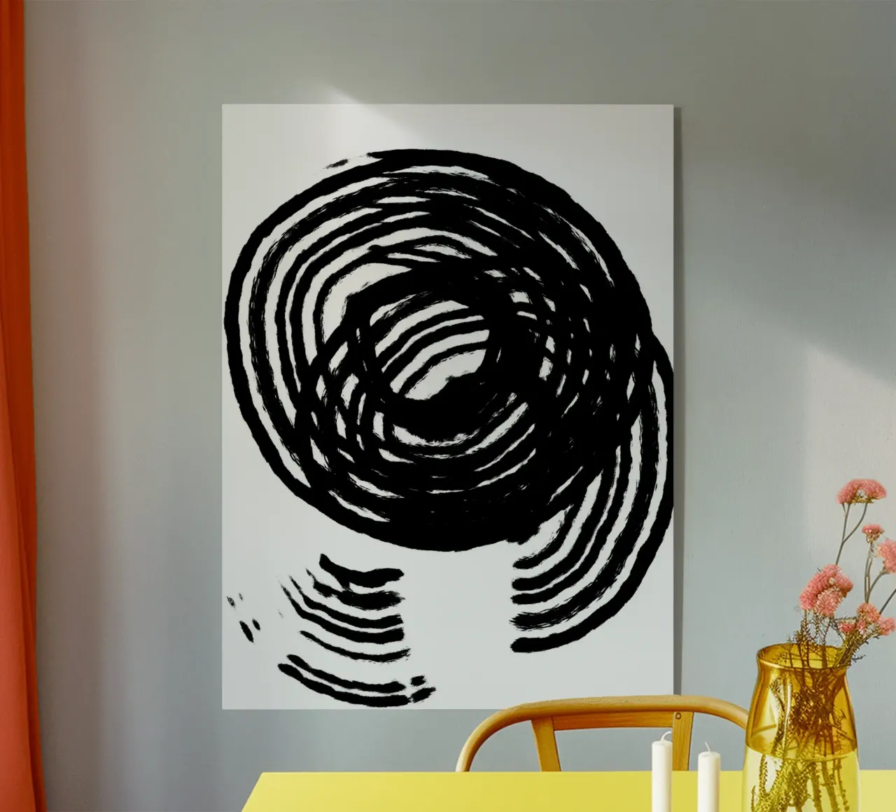 Scratched Circles plexiglass da treechild