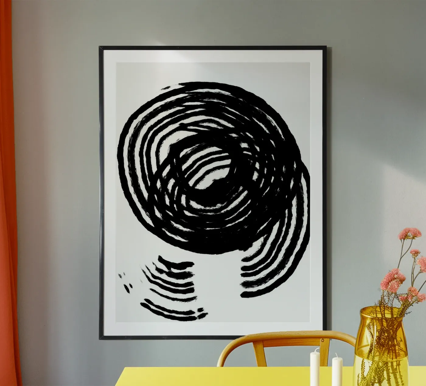 Scratched Circles poster da treechild