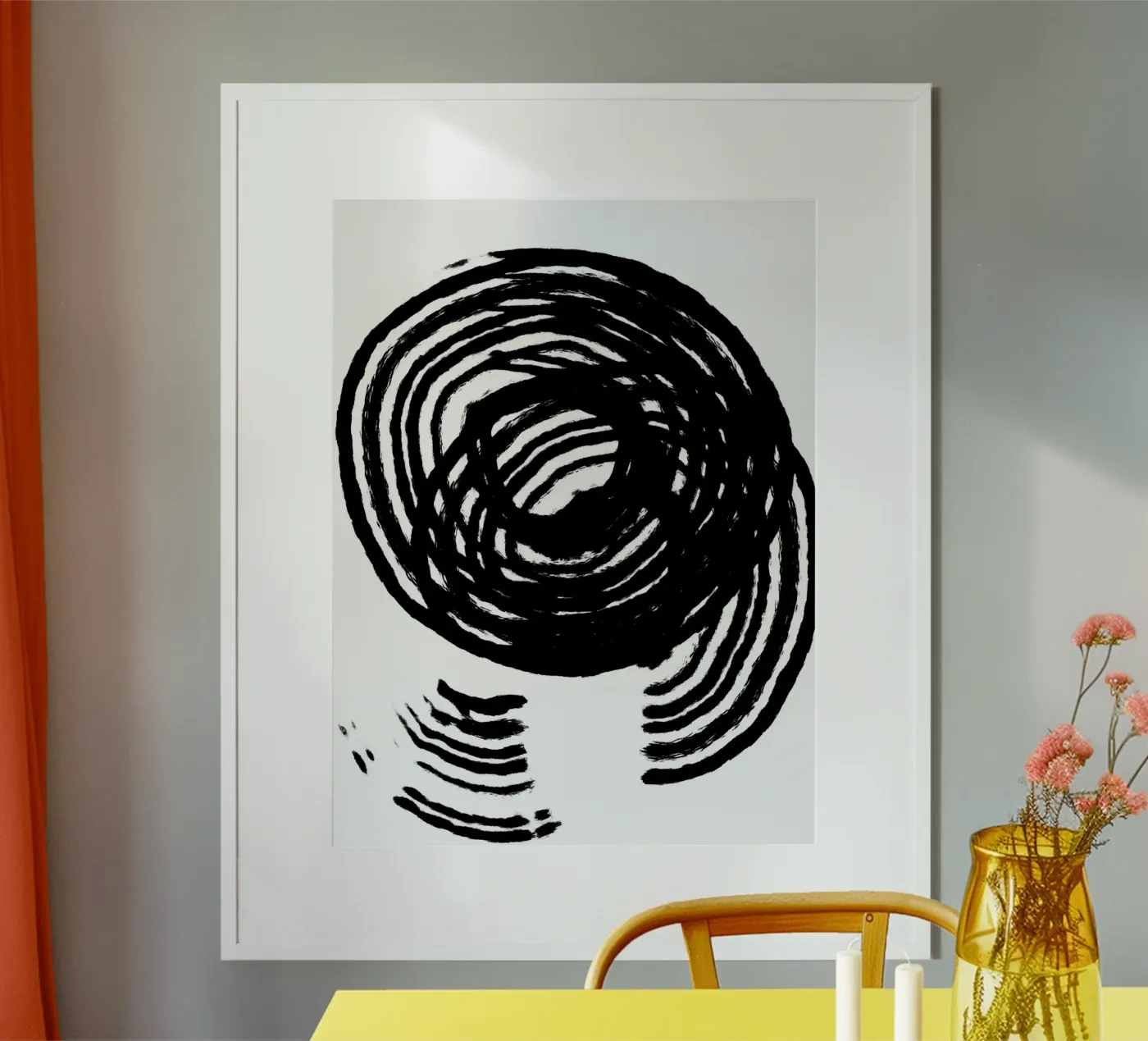 Scratched Circles poster da treechild