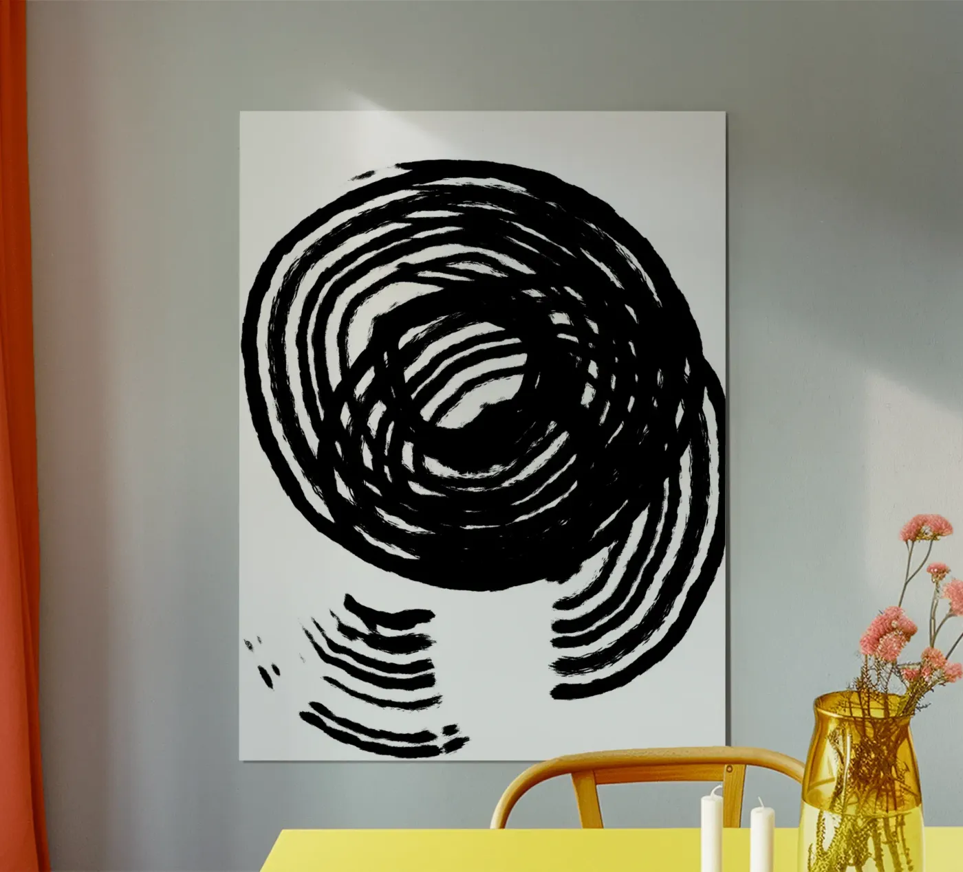 Scratched Circles poster da treechild