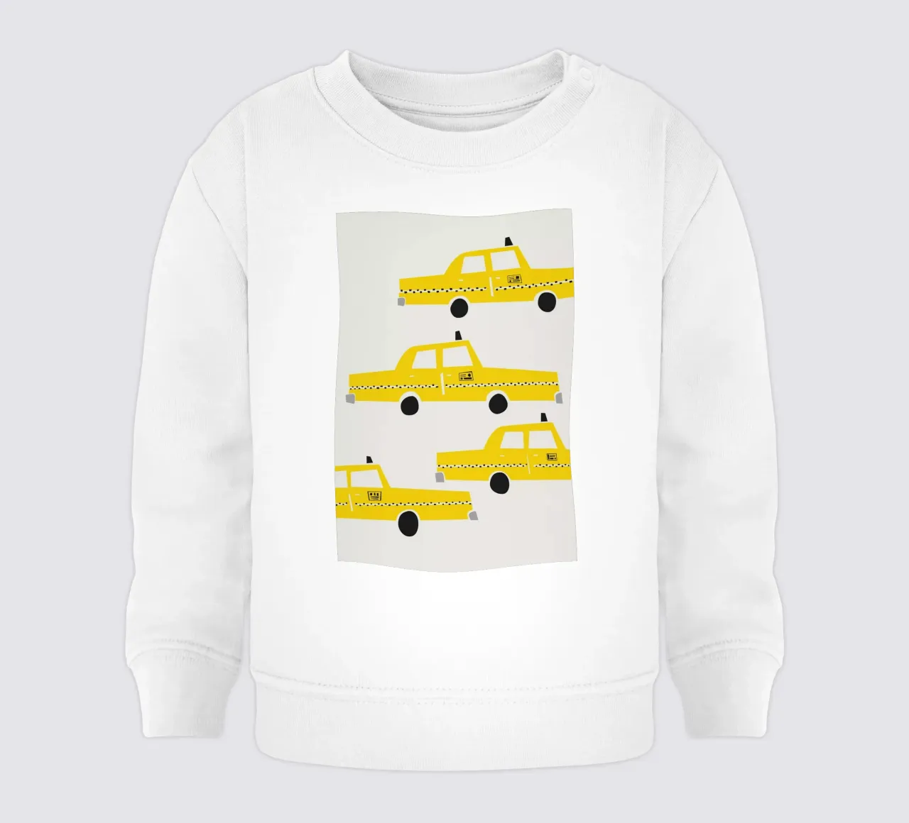 Taxi di New York! felpa neonato da Fox & Velvet