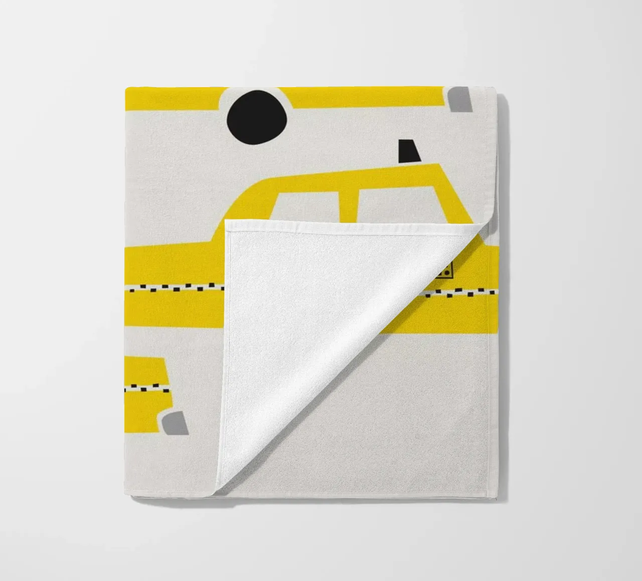 NYC Taxi! Strandtuch von Fox & Velvet