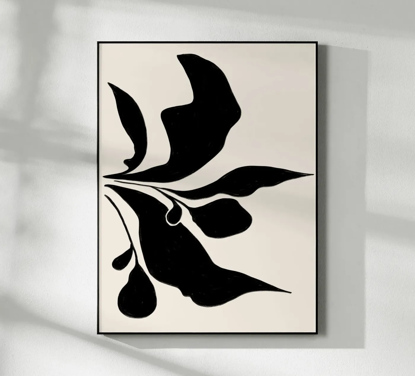 Black Leafs No 2 acryl van treechild