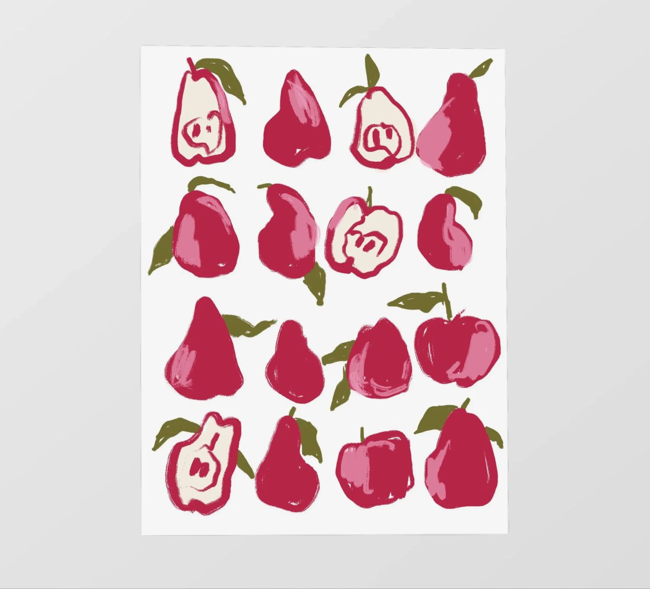 Pears And Apples telo in pvc da treechild