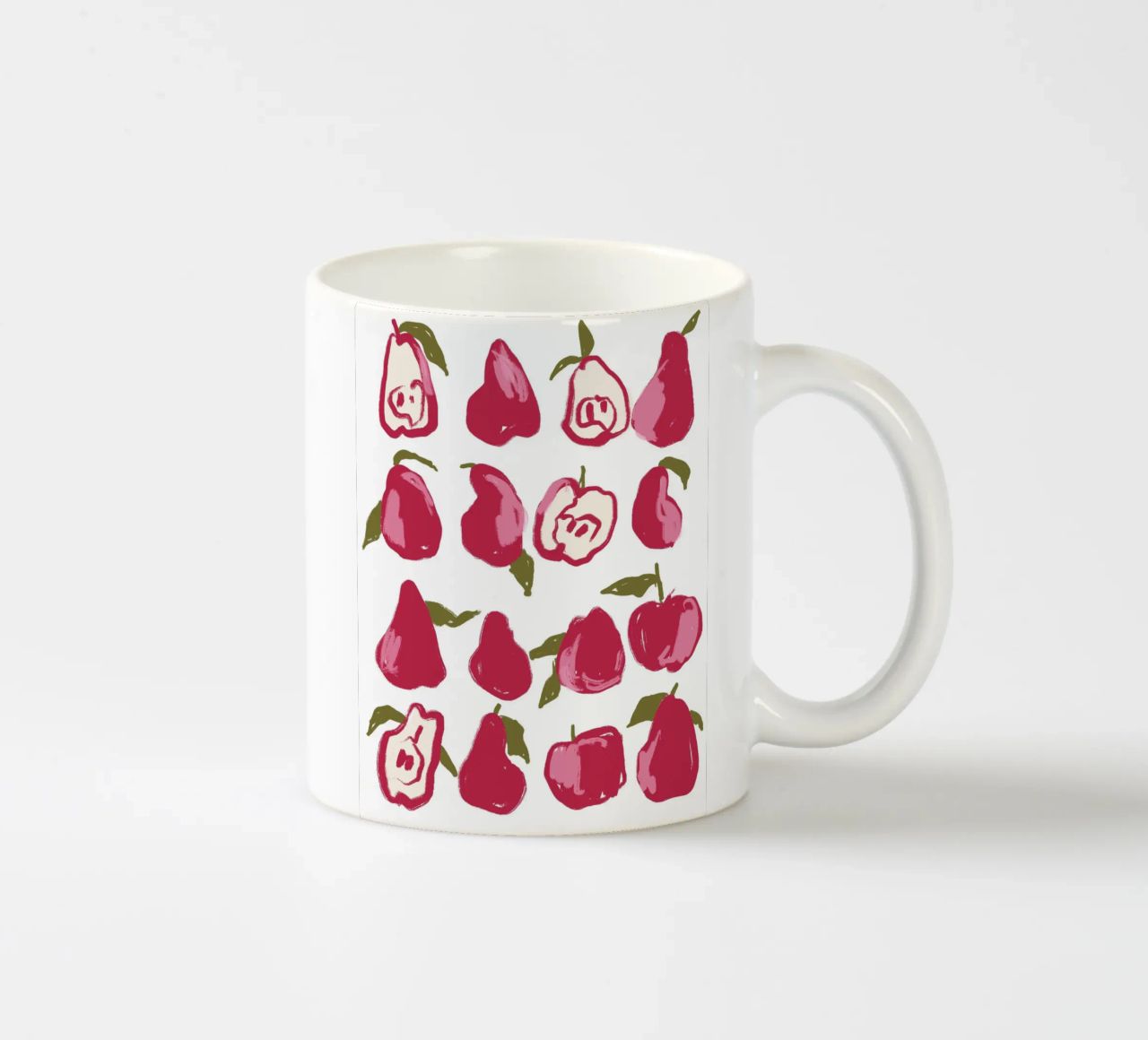 Pears And Apples tazza in ceramica da treechild
