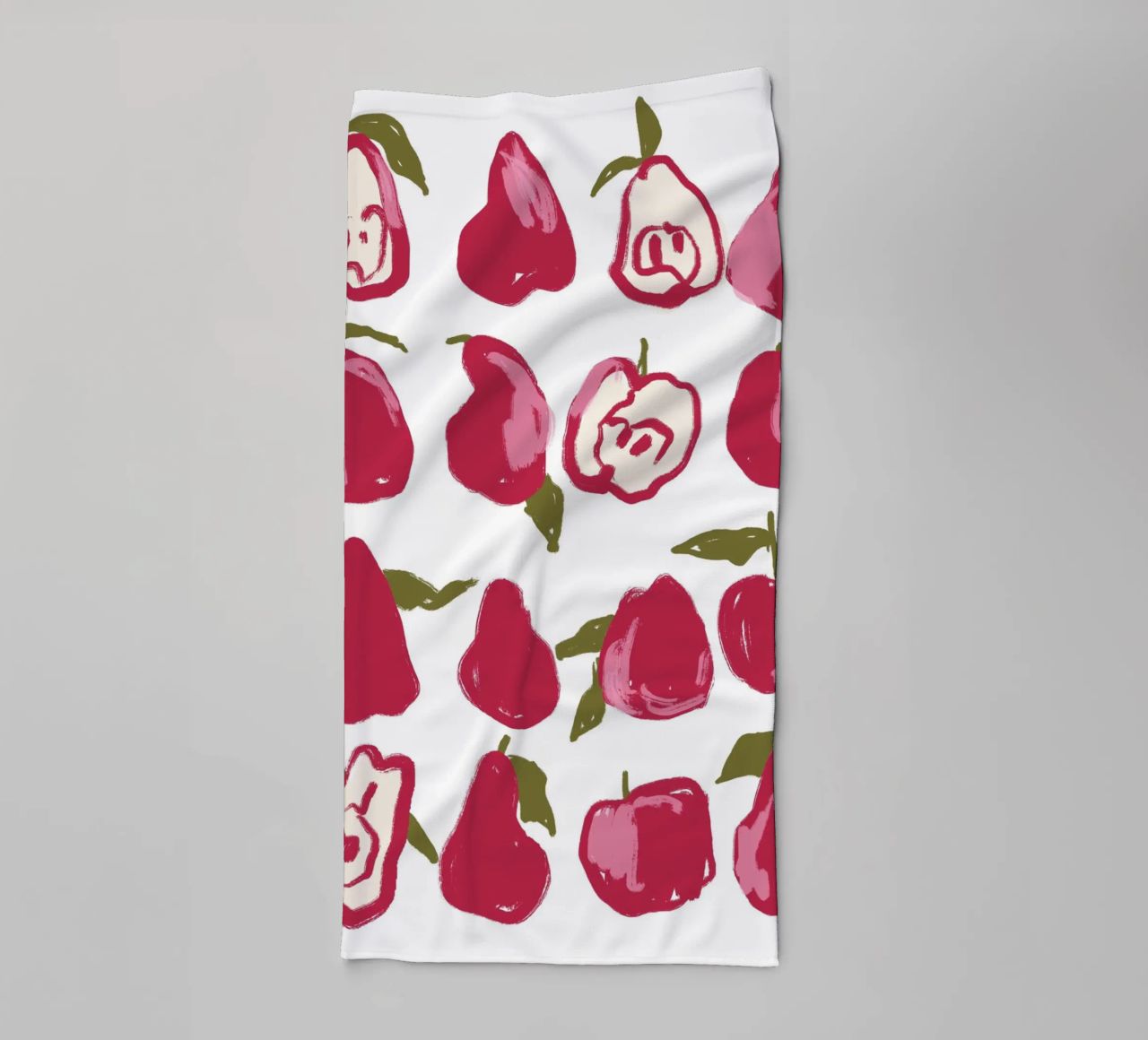 Pears And Apples asciugamano da bagno da treechild