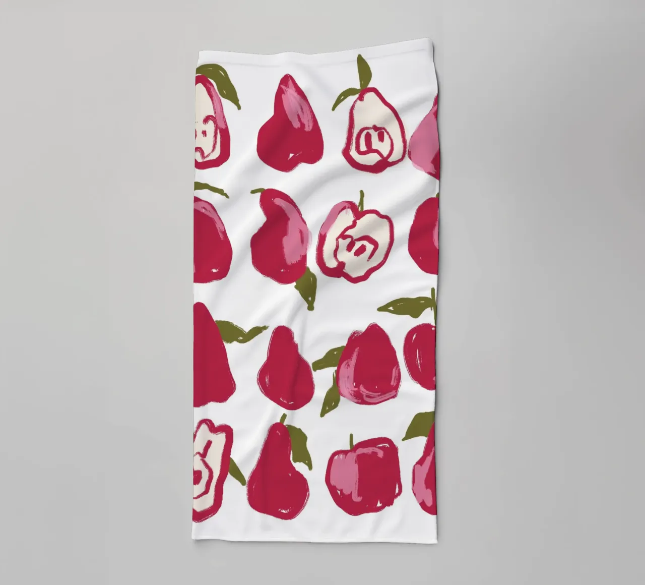 Pears And Apples asciugamano da bagno da treechild