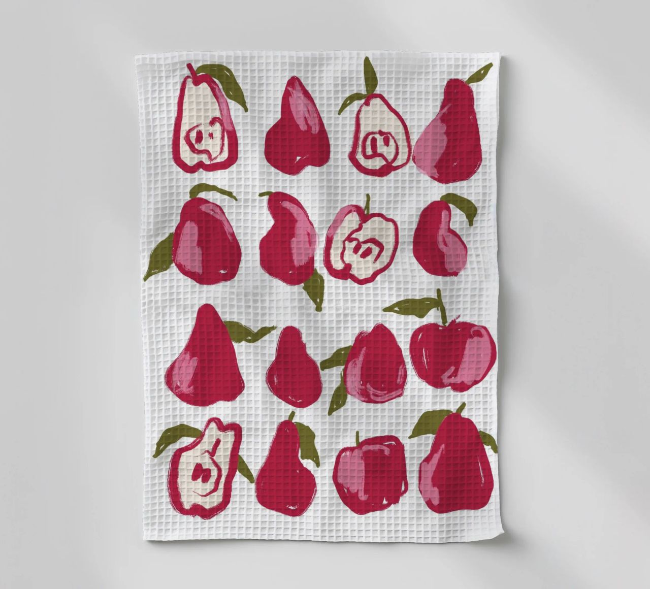 Pears And Apples canovaccio da cucina da treechild