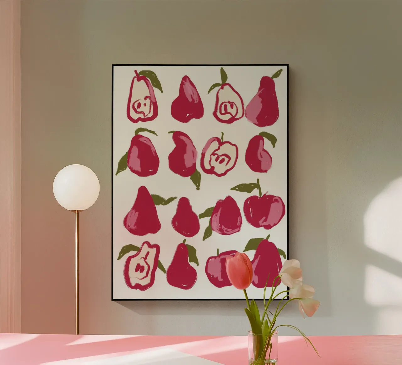 Pears And Apples plexiglass da treechild