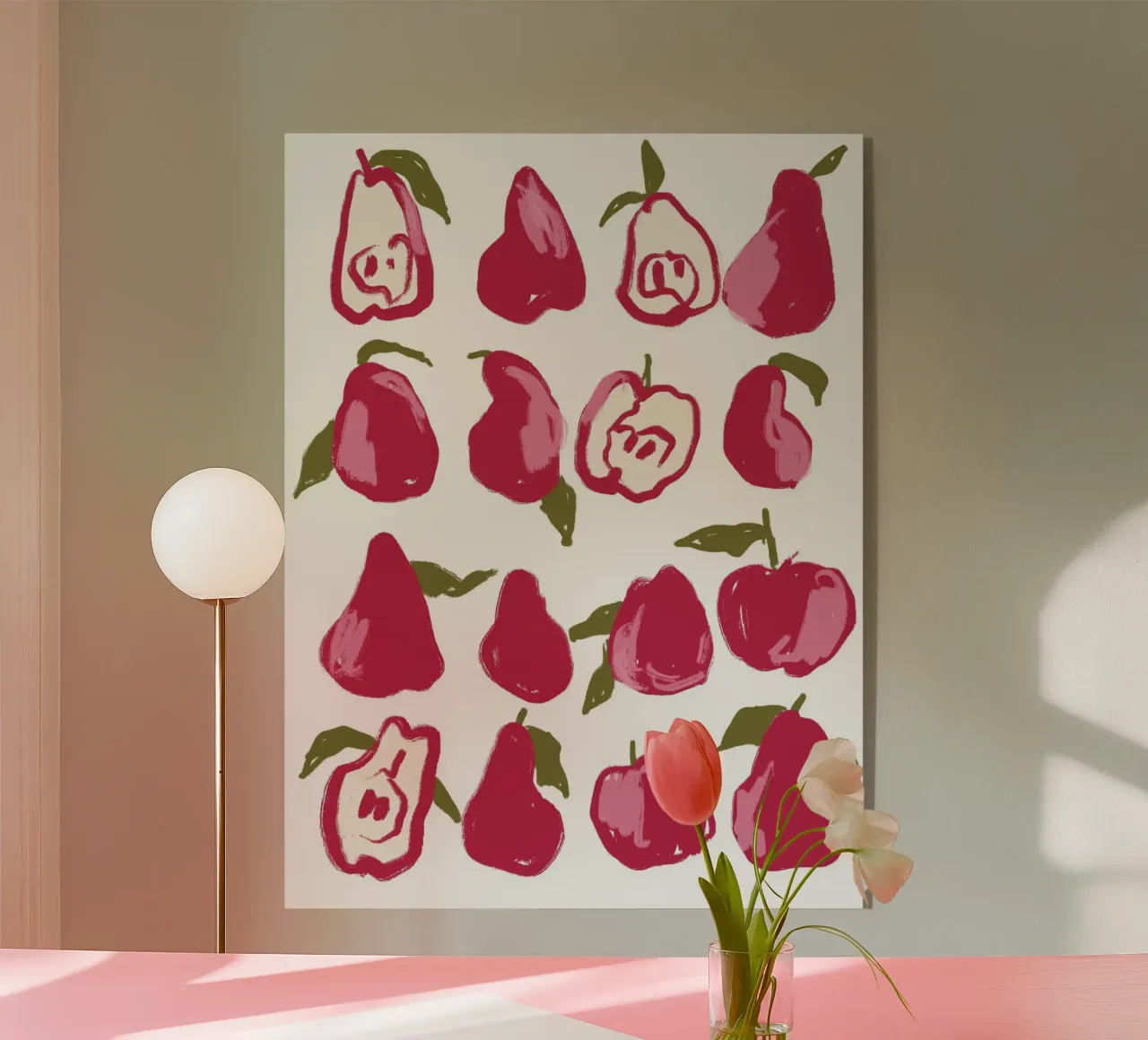 Pears And Apples plexiglass da treechild