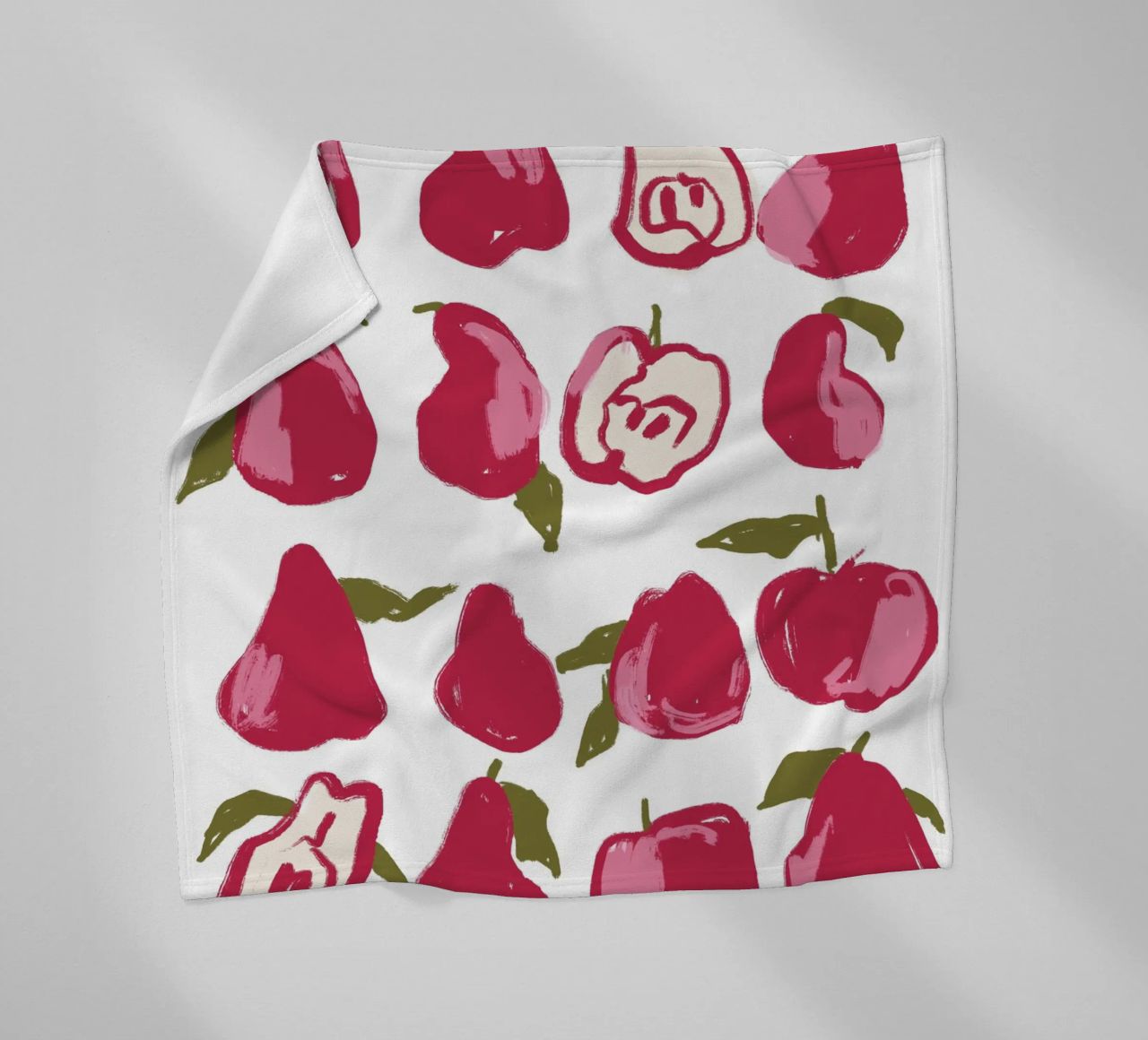 Pears And Apples coperta in pile da treechild